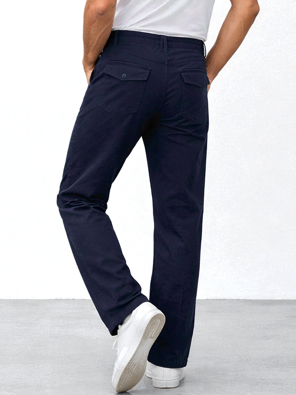 Blue Stretch Carpenter Pants