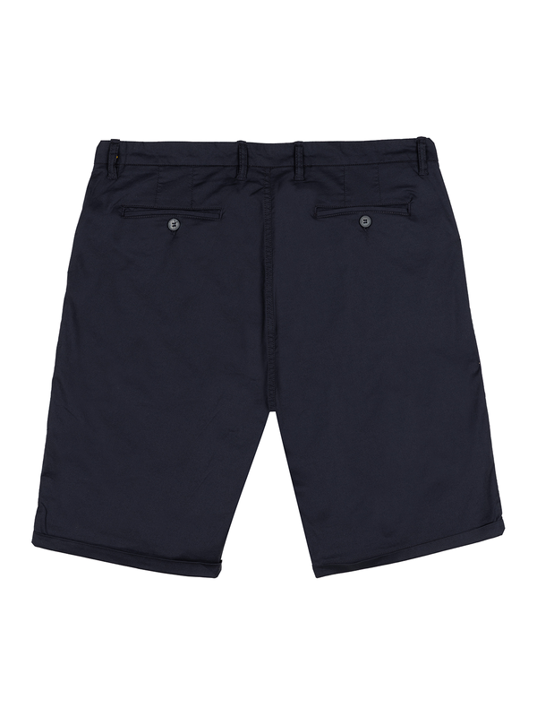 Slate Blue Stretch Shorts