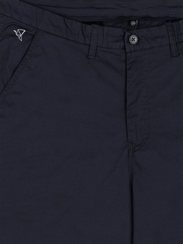 Slate Blue Stretch Shorts