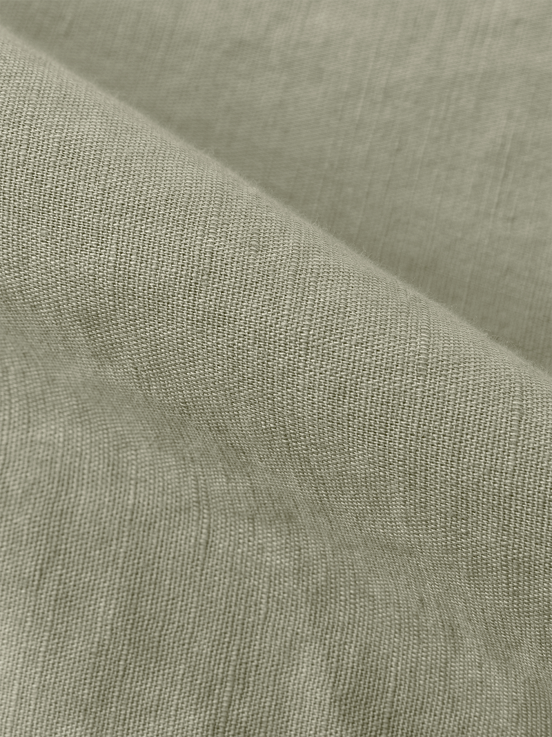 Pista Mandarin Linen Blend Shirt