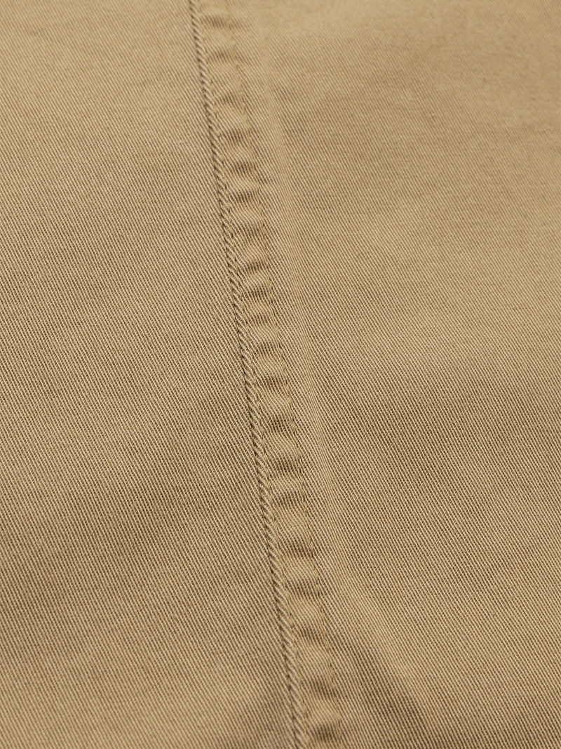 Mocha Washed Stretch Shacket