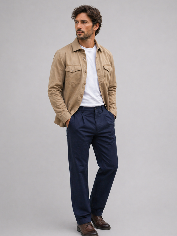 Mocha Washed  Stretch Shacket