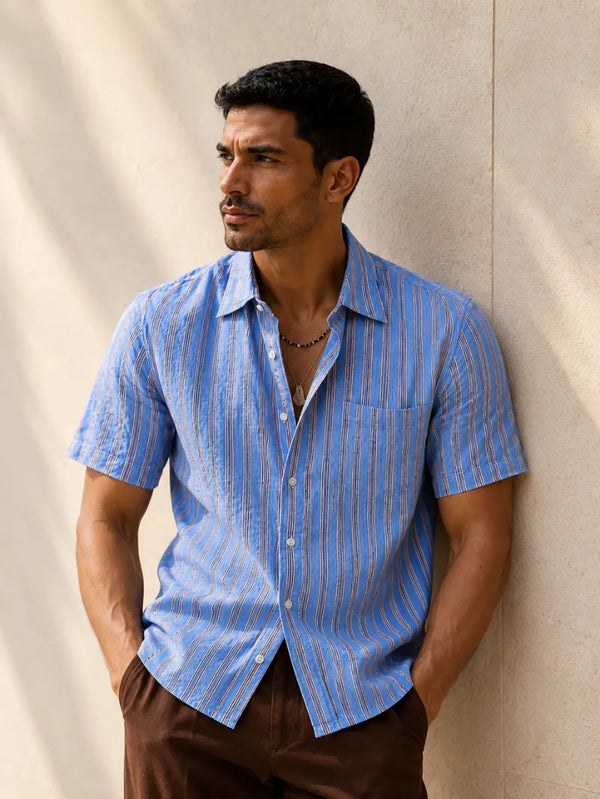 Elevated Seersucker Shirt