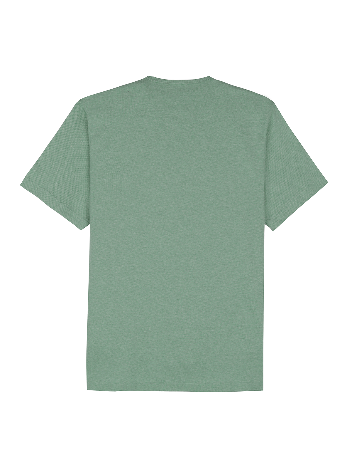 Green Pique Henley