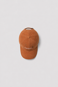 Brown Suede Cap