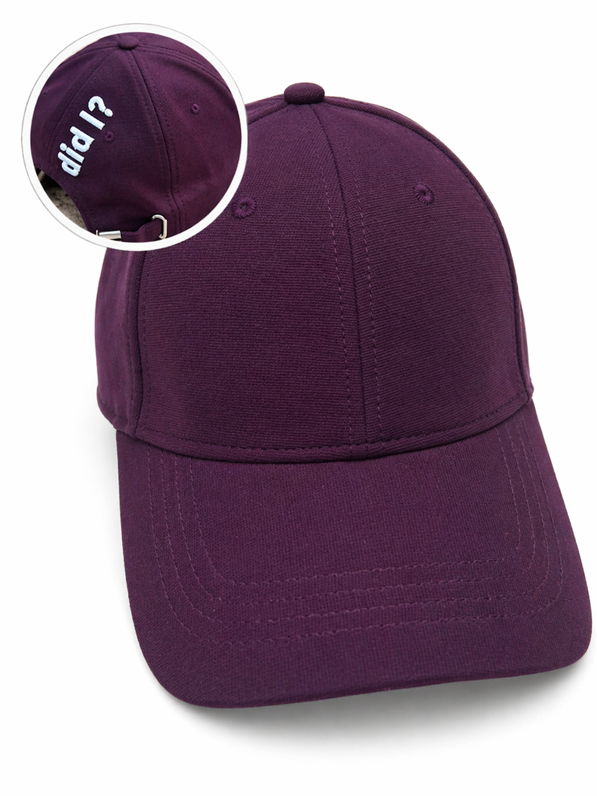 Purple Poly Cap