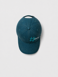 Bottle Green Suede Cap