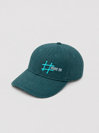 Bottle Green Suede Cap