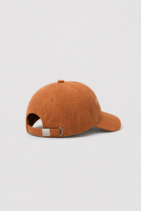 Brown Suede Cap