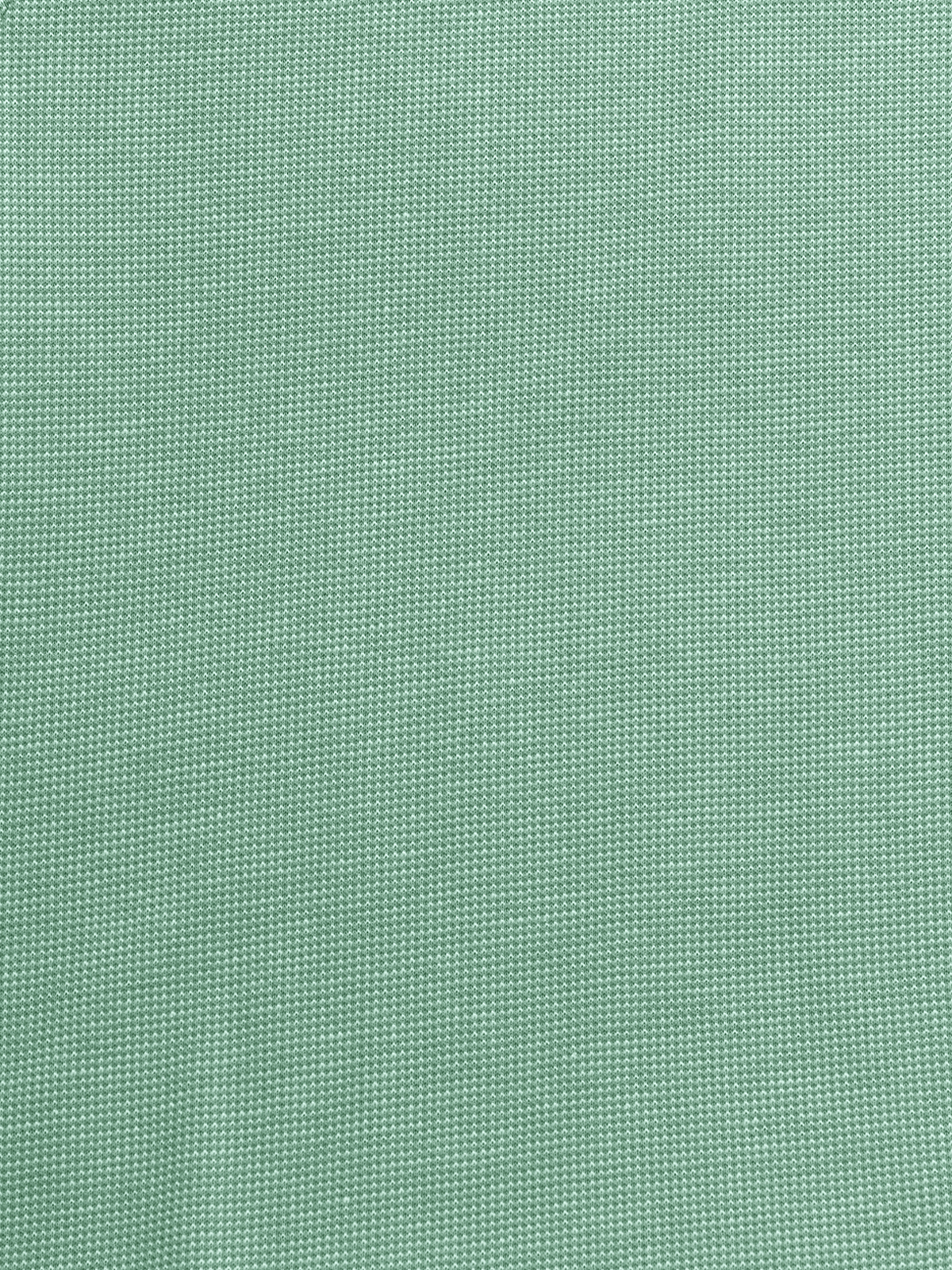 Green Pique Henley