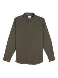 True Olive Peach Cotton Shirt