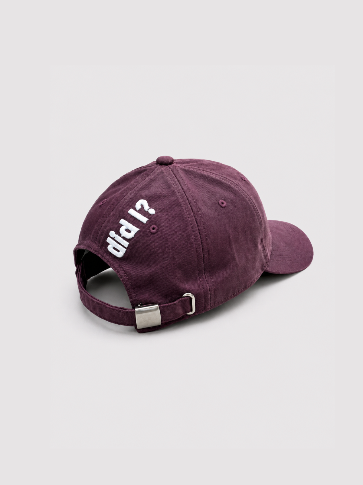 Purple Poly Cap