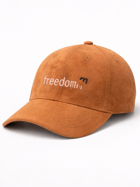 Brown Suede Cap