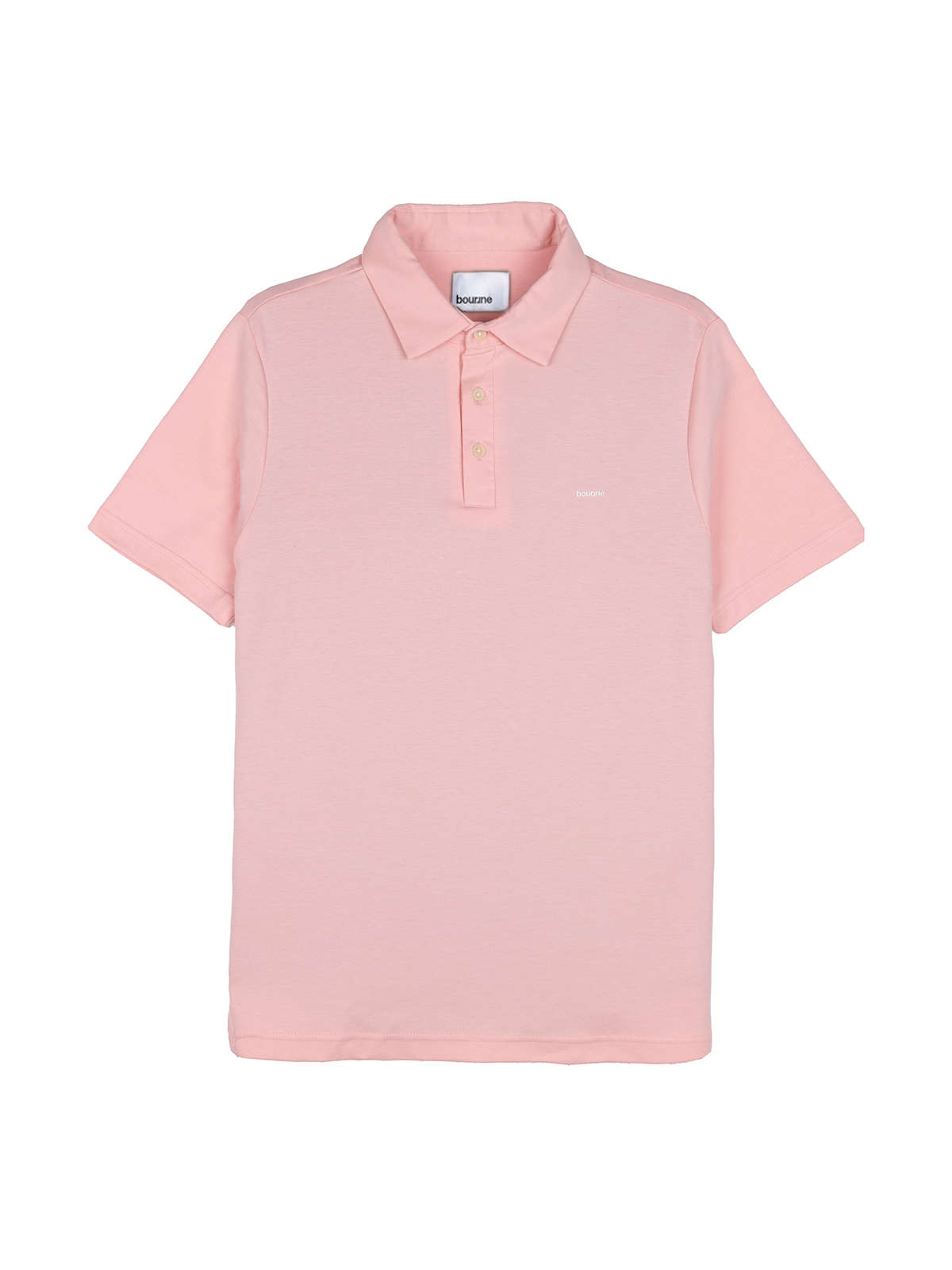 Light Coral Knit Polo