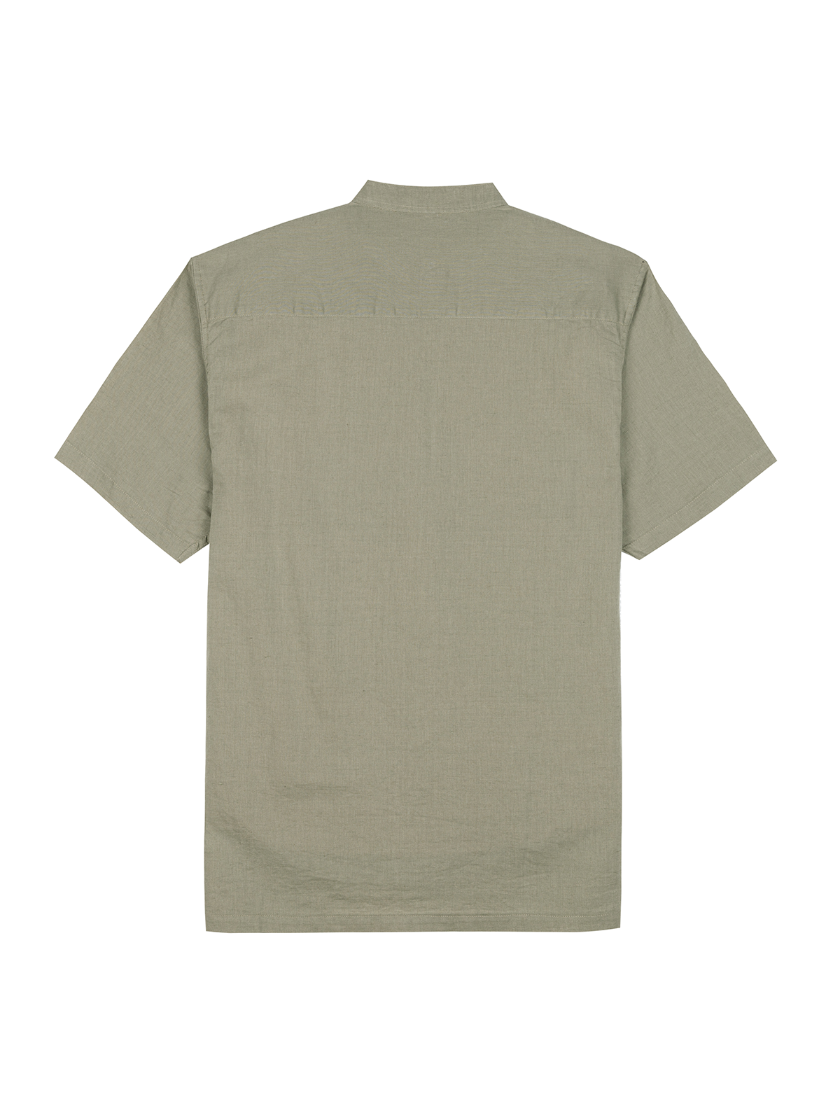 Pista Mandarin Linen Blend Shirt