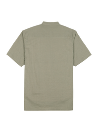 Pista Mandarin Linen Blend Shirt
