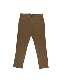 Khaki Cotton Stretch Chinos
