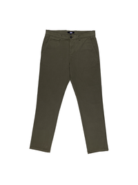 Olive Cotton Stretch Chinos