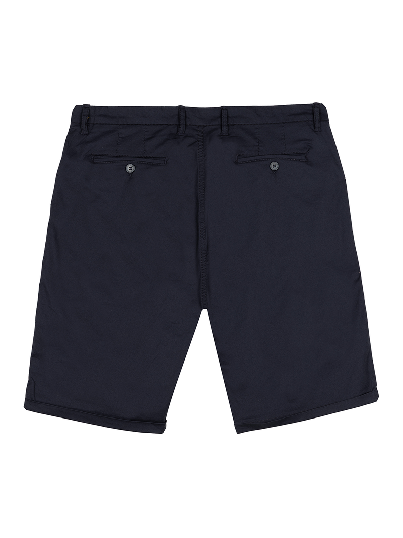 Slate Blue Stretch Shorts