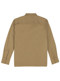 Mocha Washed  Stretch Shacket