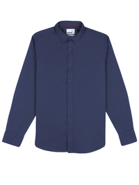 Nautica Blue Peach Cotton Shirt
