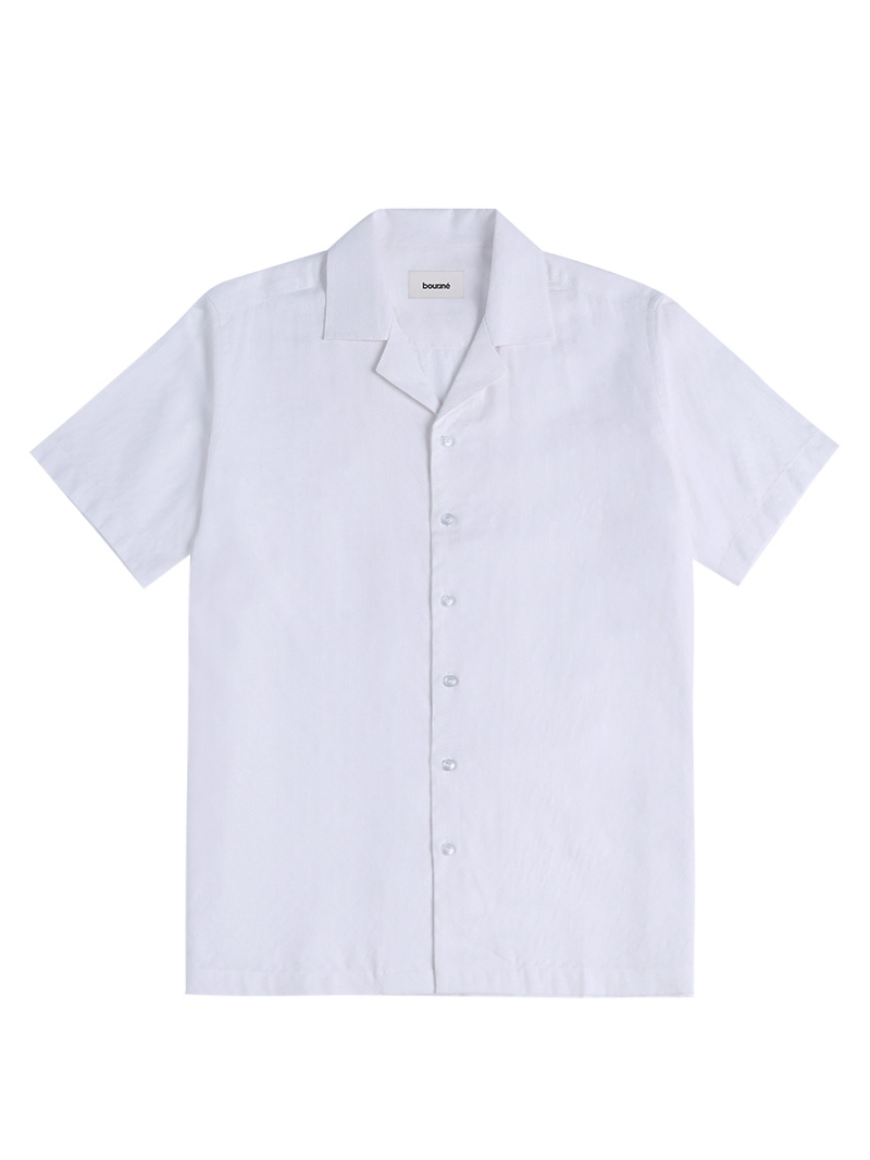 Dobby Textured Half Sleeves Shirt