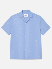 Artisan Block Print  Cotton Shirt - Blue