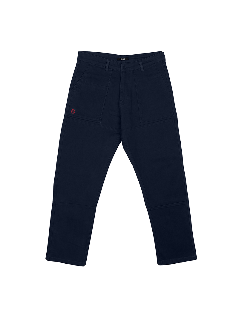 Blue Stretch Carpenter Pants