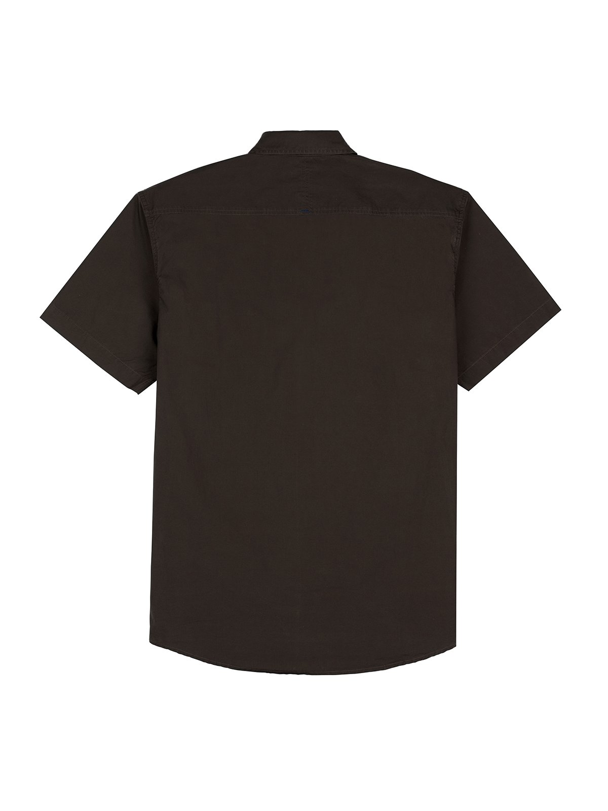 Brown Stretch Utility Shirt
