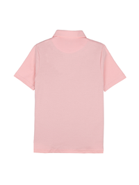 Light Coral Knit Polo