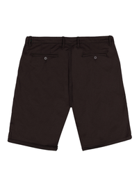 Coffee Brown Stretch Shorts