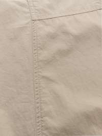 Beige Stretch Utility Shirt