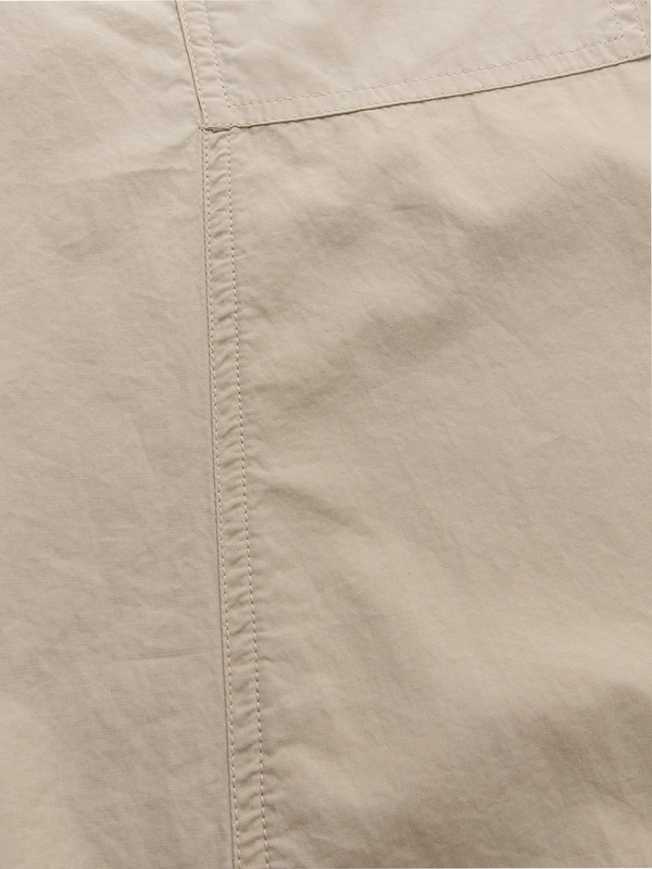 Beige Stretch Utility Shirt