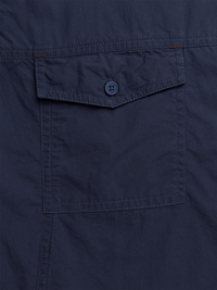 Slate Blue Stretch Utility Shirt