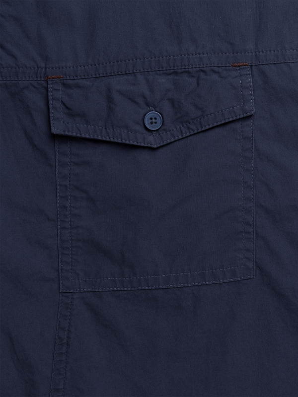 Slate Blue Stretch Utility Shirt