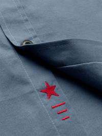 Fusion Blue Peach Cotton Shirt