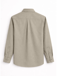 Vintage Khaki Peach Cotton Shirt