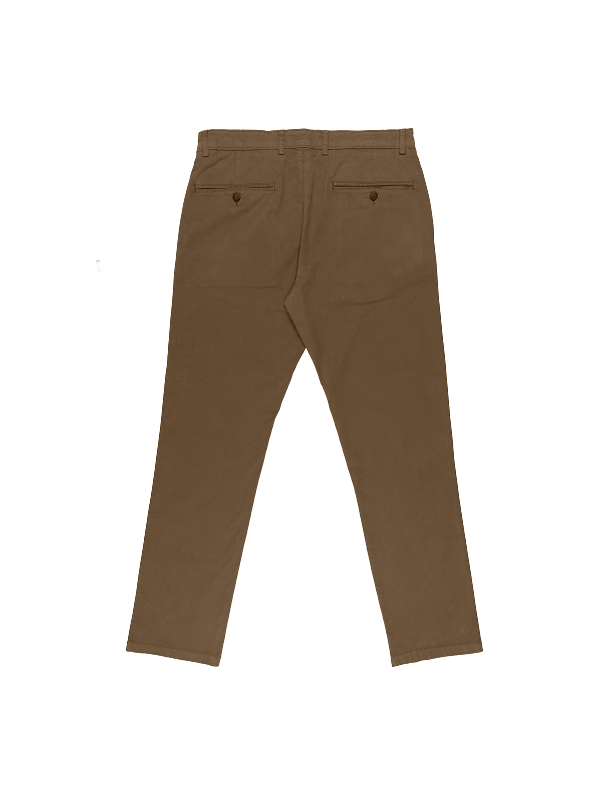Khaki Cotton Stretch Chinos