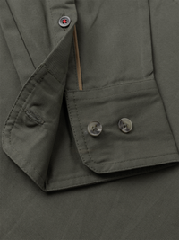 True Olive Peach Cotton Shirt