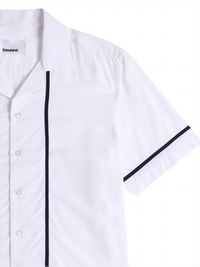 Bamboo Modal Resort Shirt - White