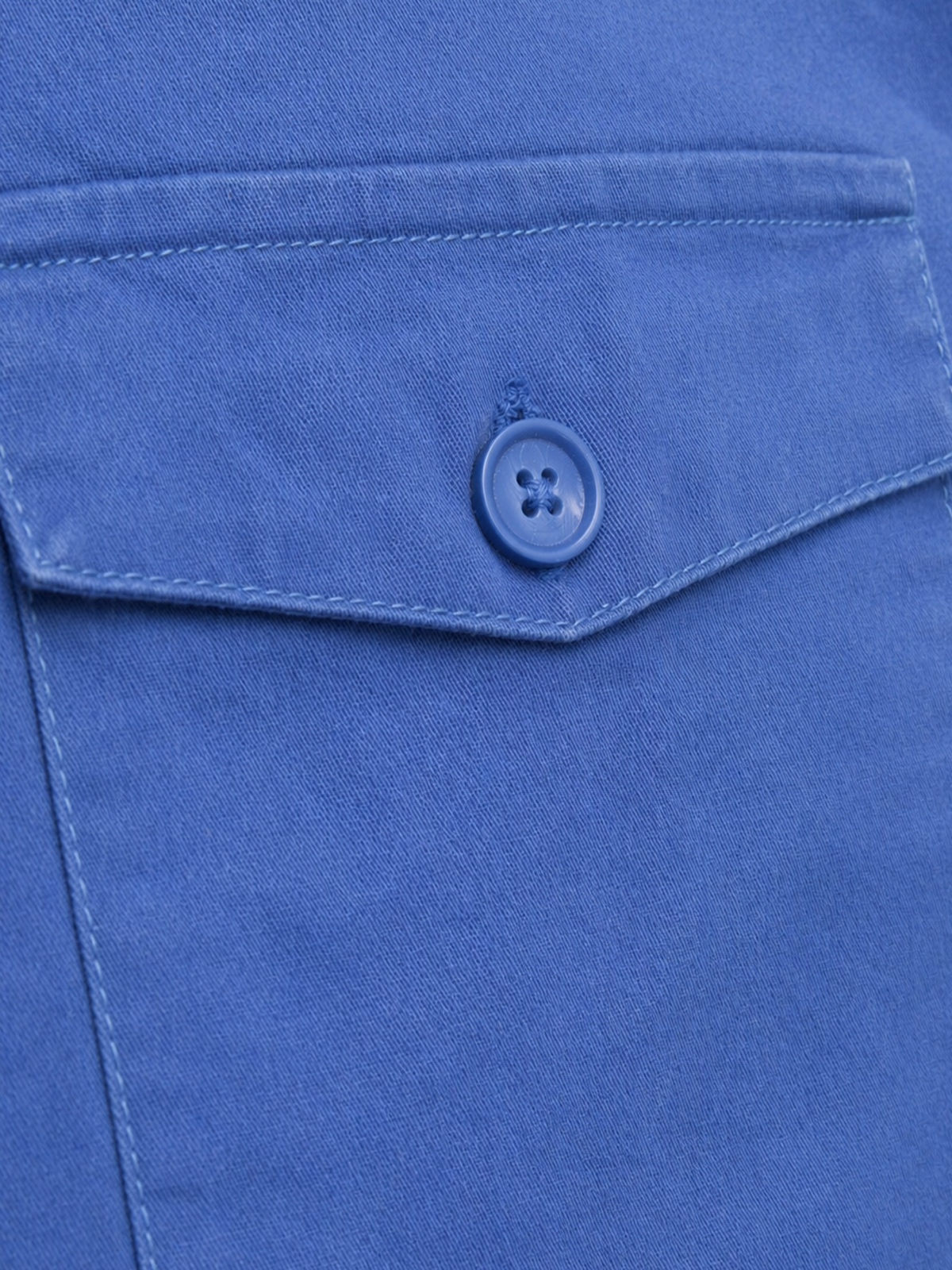 Blue Washed Stretch Shacket