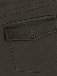 Olive Stretch Carpenter Pants