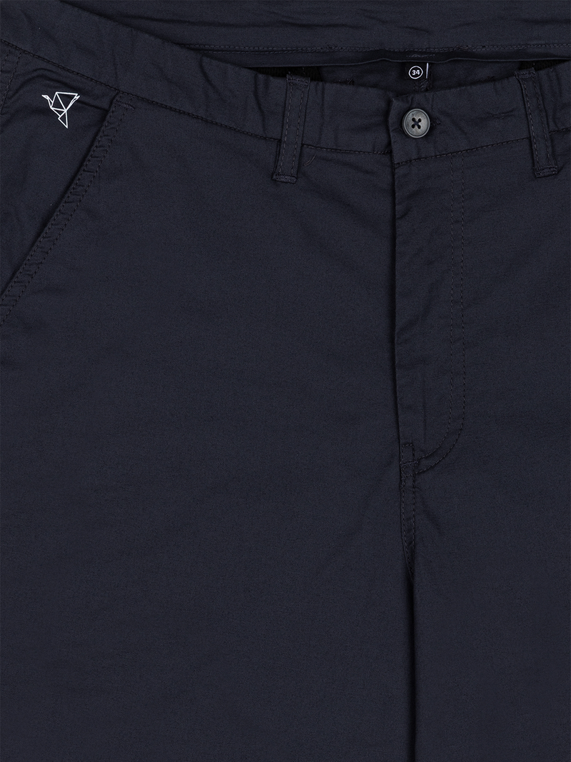Slate Blue Stretch Shorts