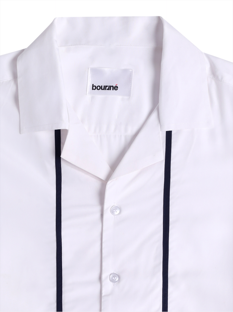 Bamboo Modal Resort Shirt - White