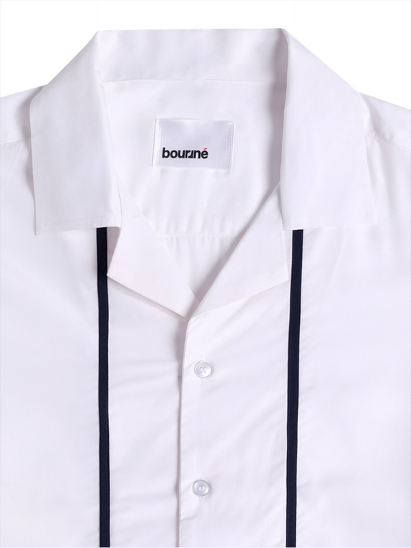 Bamboo Modal Resort Shirt - White