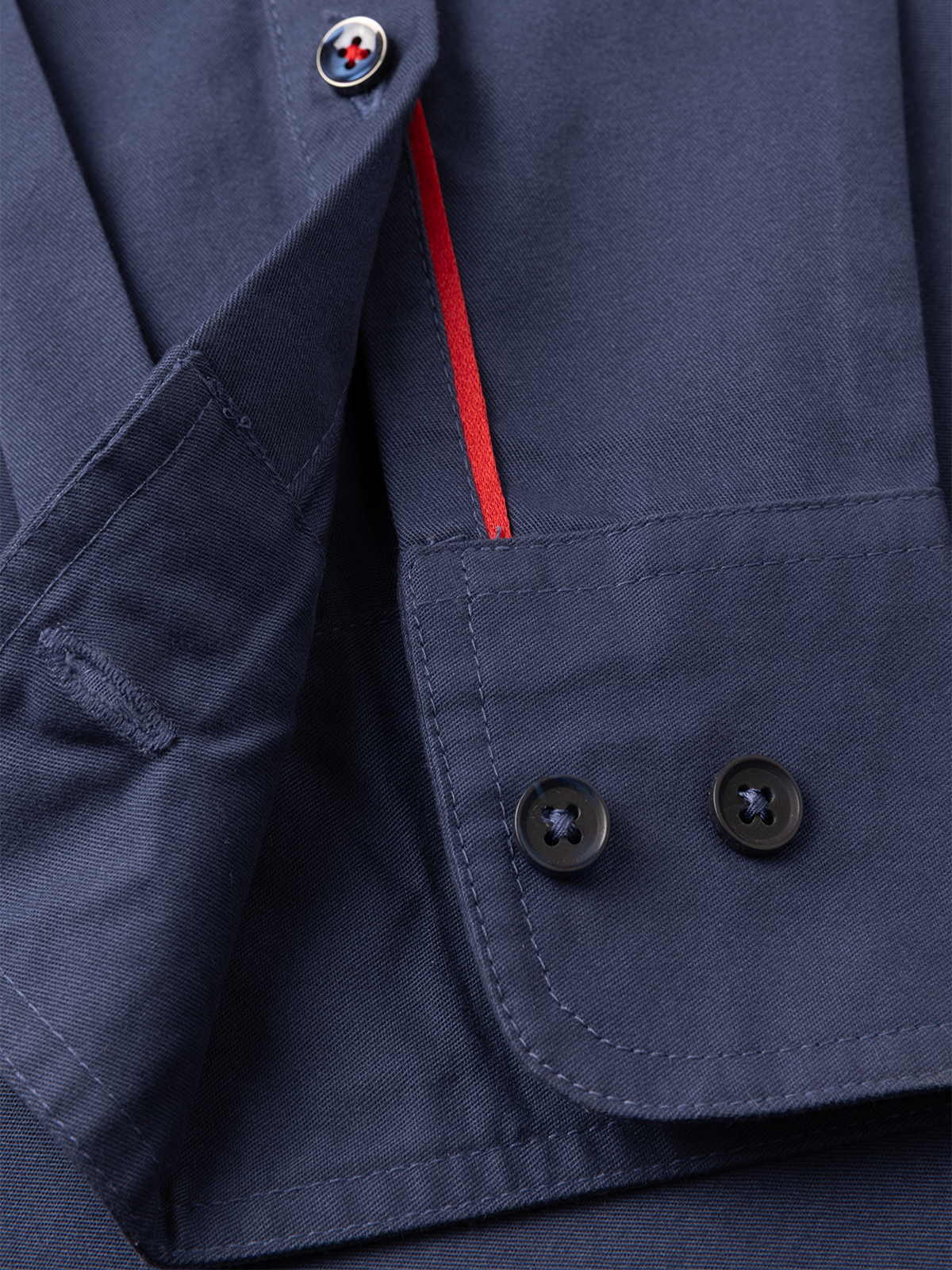 Nautica Blue Peach Cotton Shirt