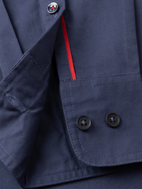 Nautica Blue Peach Cotton Shirt
