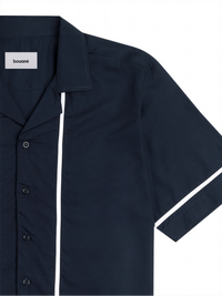Bamboo Modal Resort Shirt - Navy