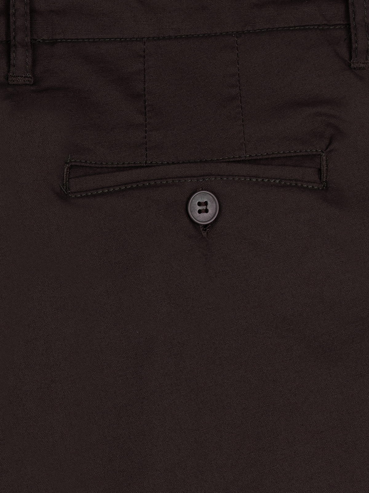 Coffee Brown Stretch Shorts