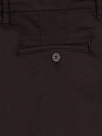 Coffee Brown Stretch Shorts